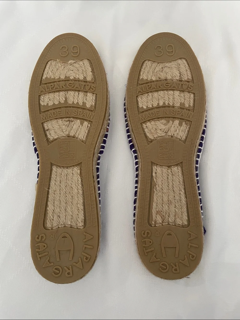 Purple Alpargatus Espadrilles (EU size 39)